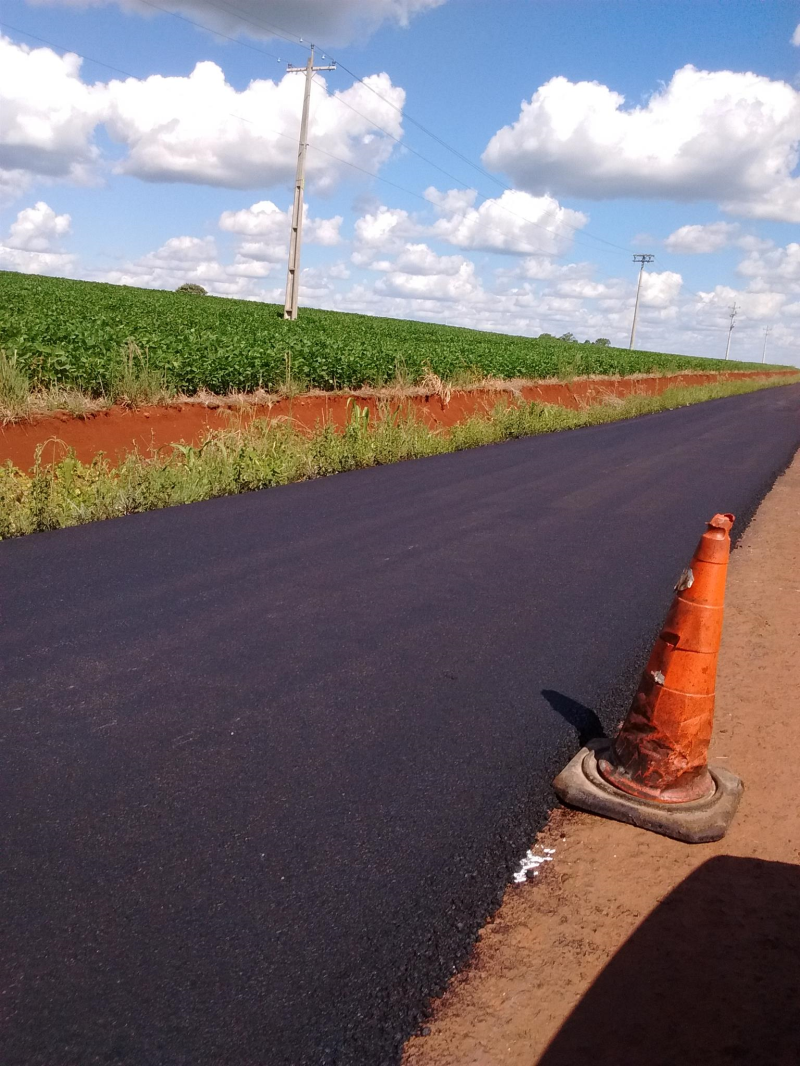 OBRAS DE PAVIMENTAÇÃO DO ACESSO MUNICIPAL – AM 9115 E TREVO DE ACESSO ESTÃO  A PLENO VAPOR